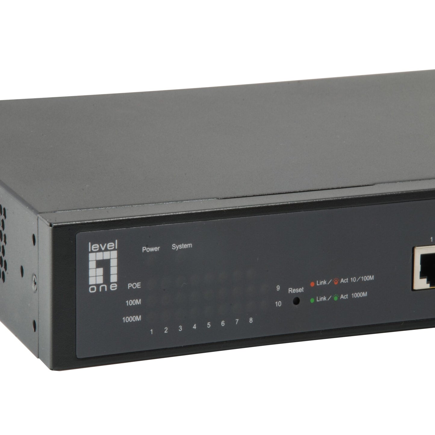LevelOne GEP-1051 10-Port Smart-Gigabit-PoE-Switch