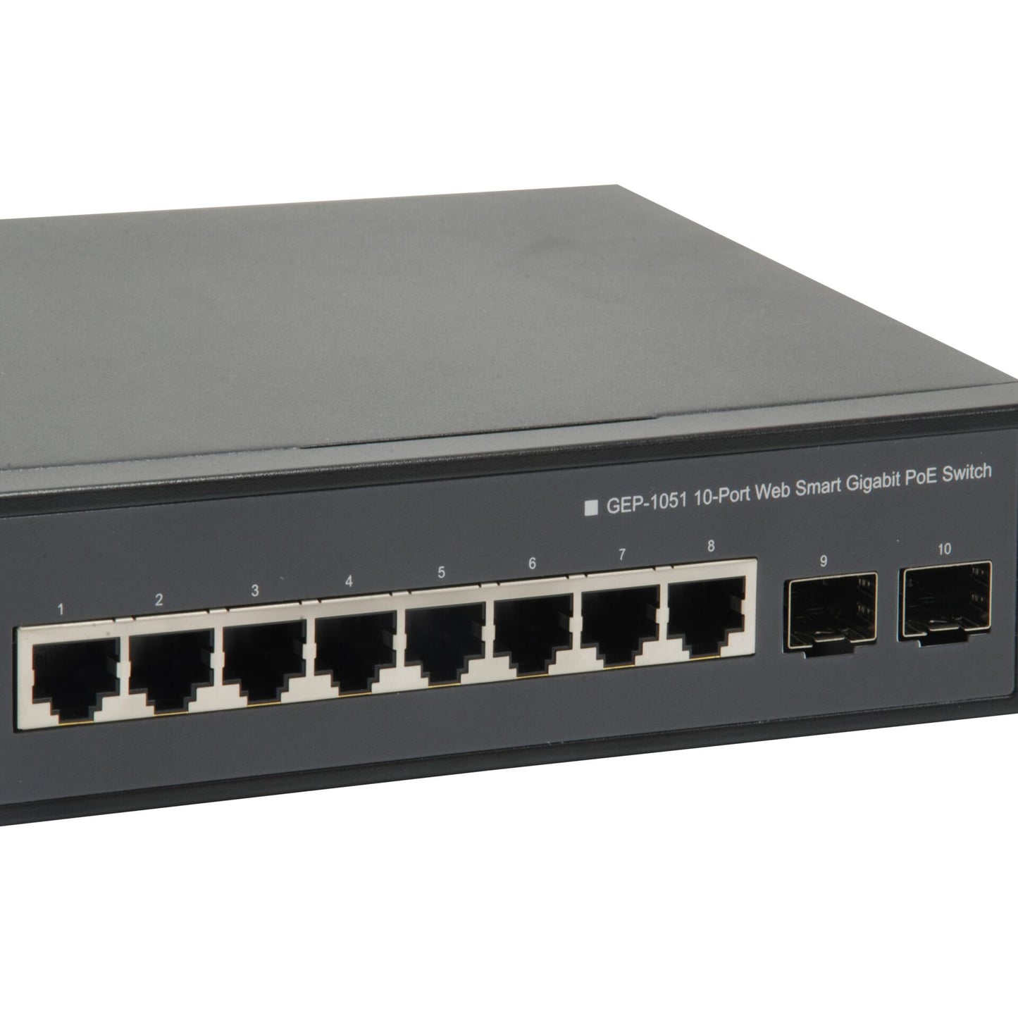 LevelOne GEP-1051 10-Port Smart-Gigabit-PoE-Switch