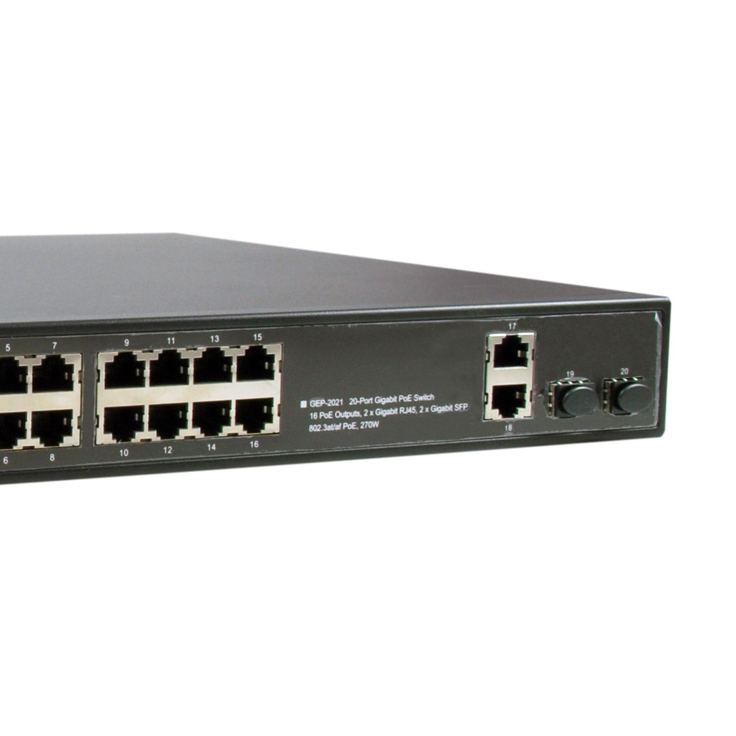 LevelOne GEP-2021 20-Port-Gigabit-PoE-Switch