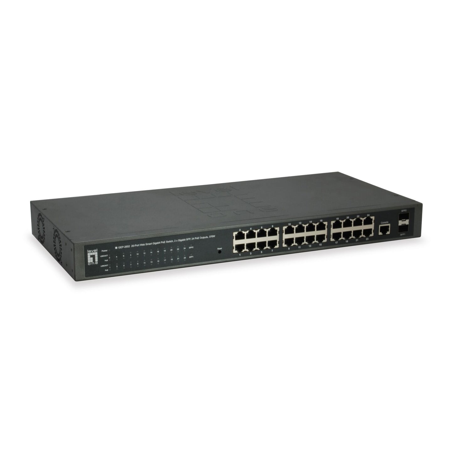 LevelOne GEP-2652 26-Port Smart-Gigabit-PoE-Switch