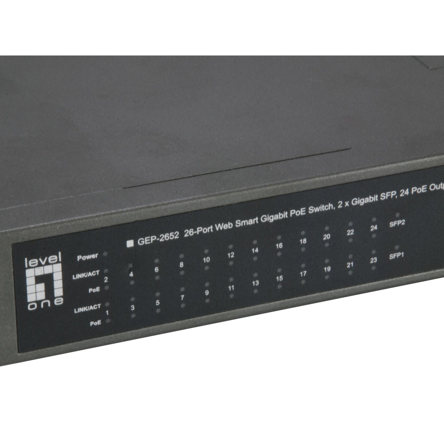 LevelOne GEP-2652 26-Port Smart-Gigabit-PoE-Switch