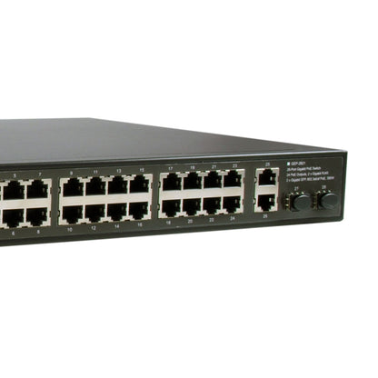 LevelOne GEP-2821 28-Port-Gigabit-PoE-Switch
