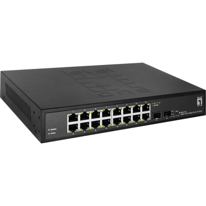 LevelOne GES-2118 Hilbert 18-Port Gigabit Smart Switch