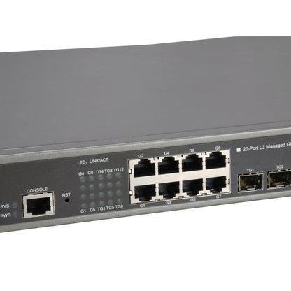 LevelOne GTL-2091 20-Port-L3-Gigabit-Switch