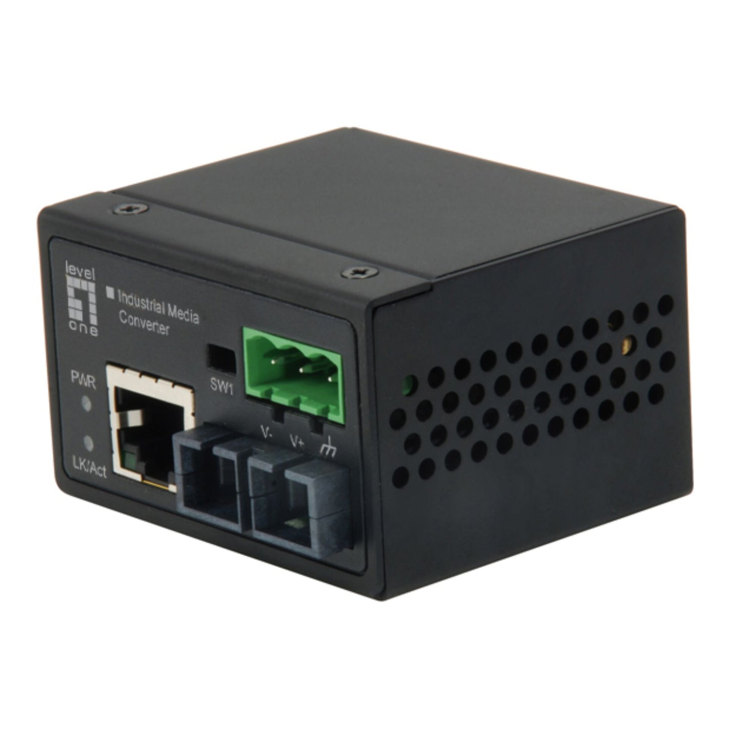 LevelOne IEC-4002 Industrial FE RJ45 ST Media Converter