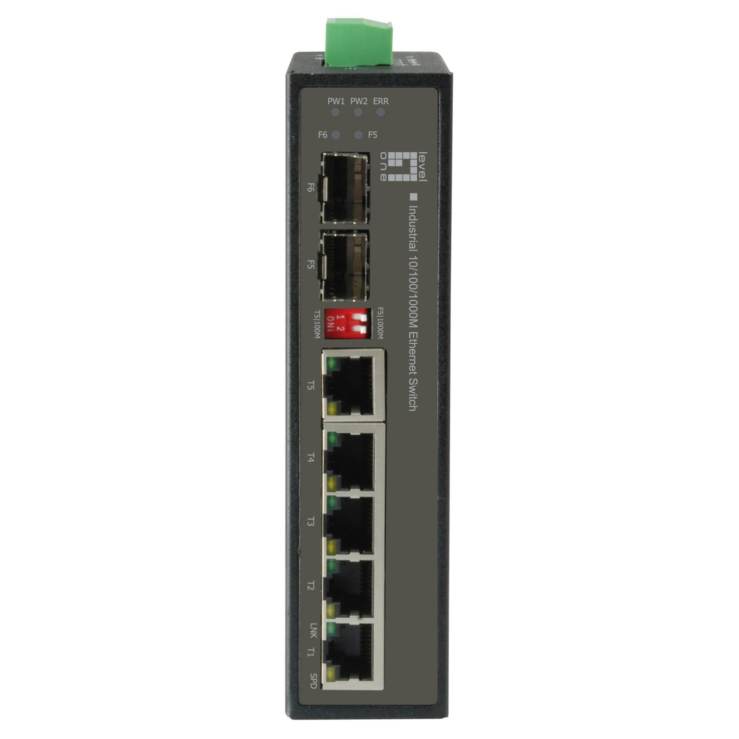 LevelOne IES-0600 Industrial 6-Port Gigabit Switch