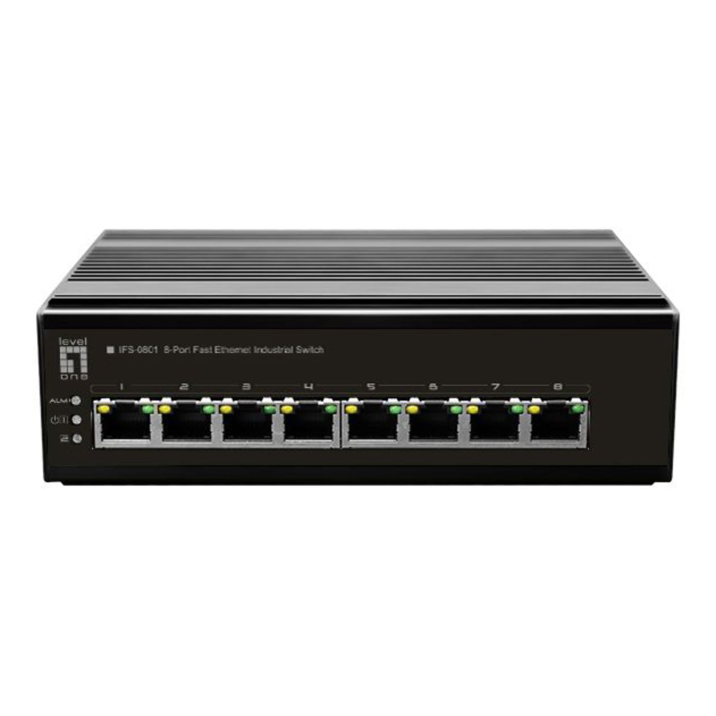 LevelOne IFS-0801 Industrial 8 Port Fast Ethernet Switch