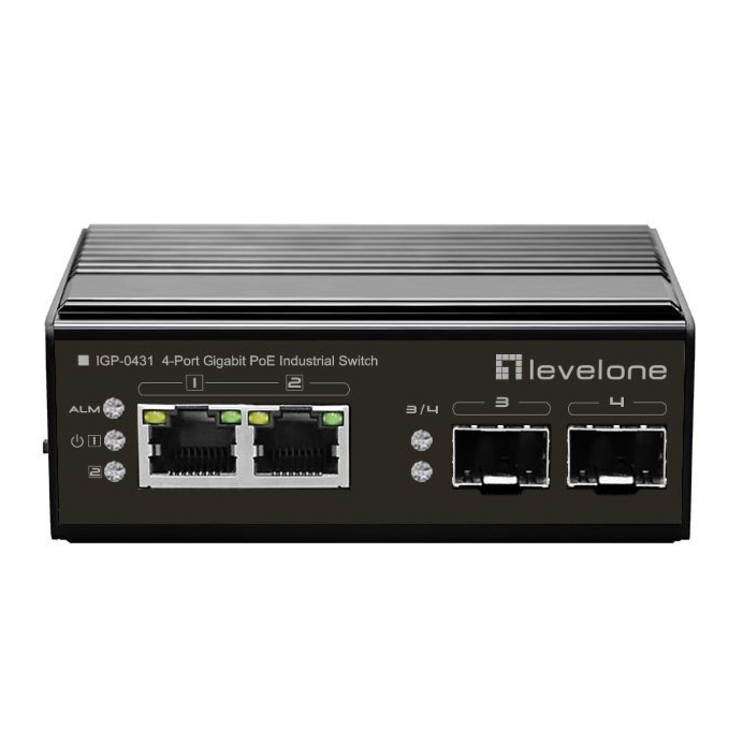 LevelOne IGP-0431 Industrial 4-Port Gigabit PoE Switch