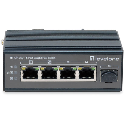 LevelOne IGP-0501 Industrial 5-Port Gigabit Switch