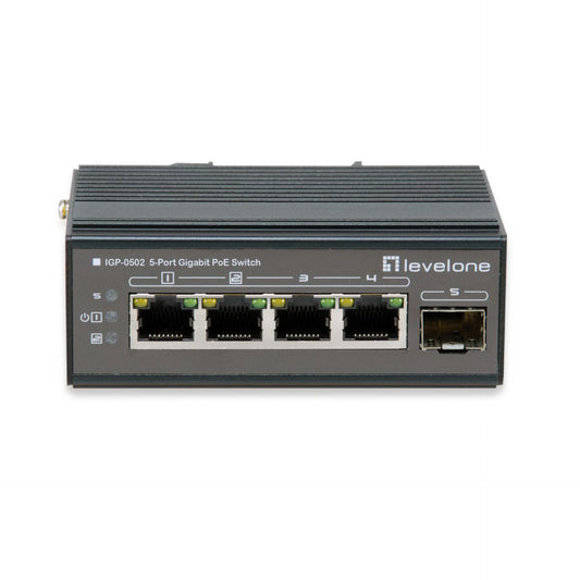 LevelOne IGP-0502 Industrial 5-Port Gigabit Switch