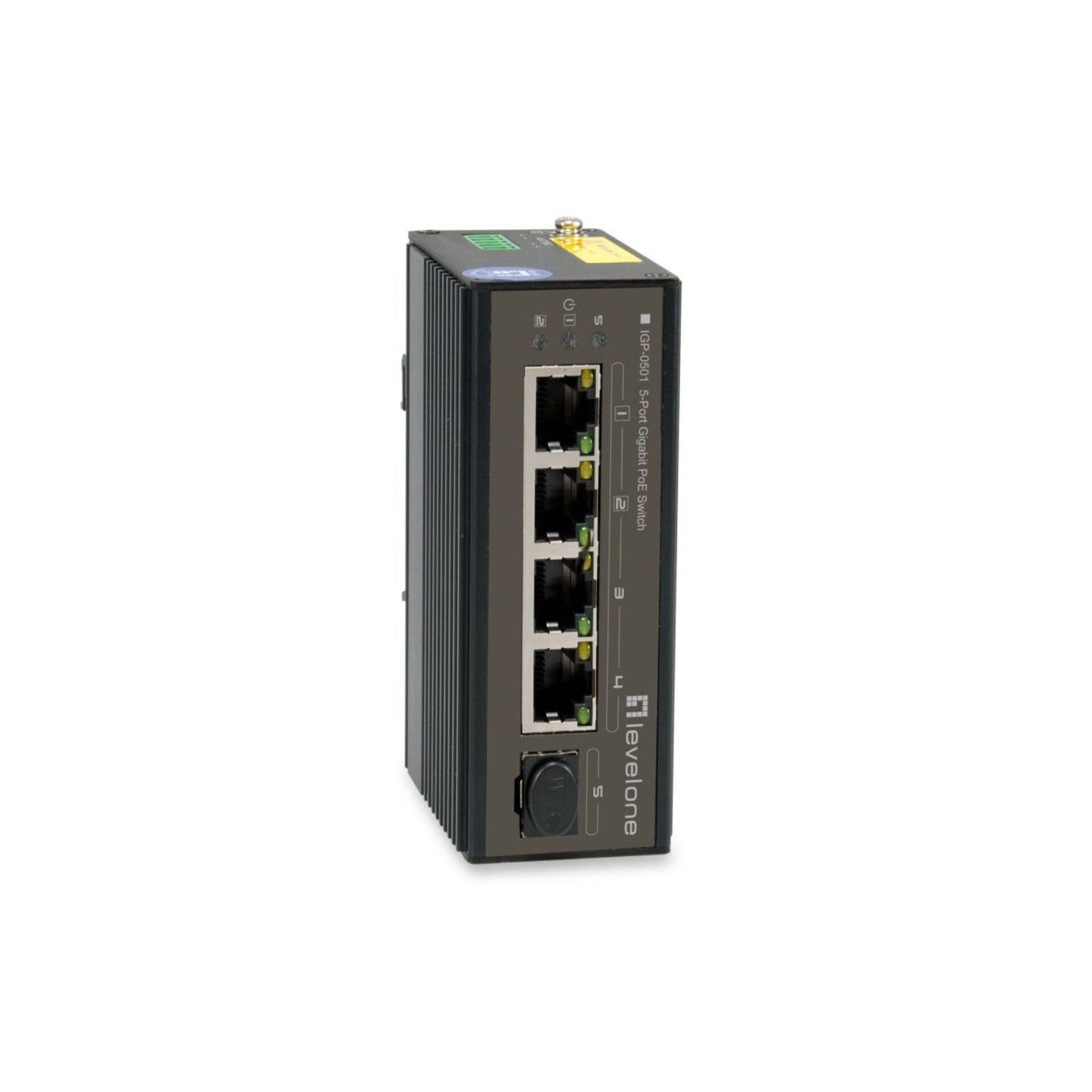 LevelOne IGP-0502 Industrial 5-Port Gigabit Switch