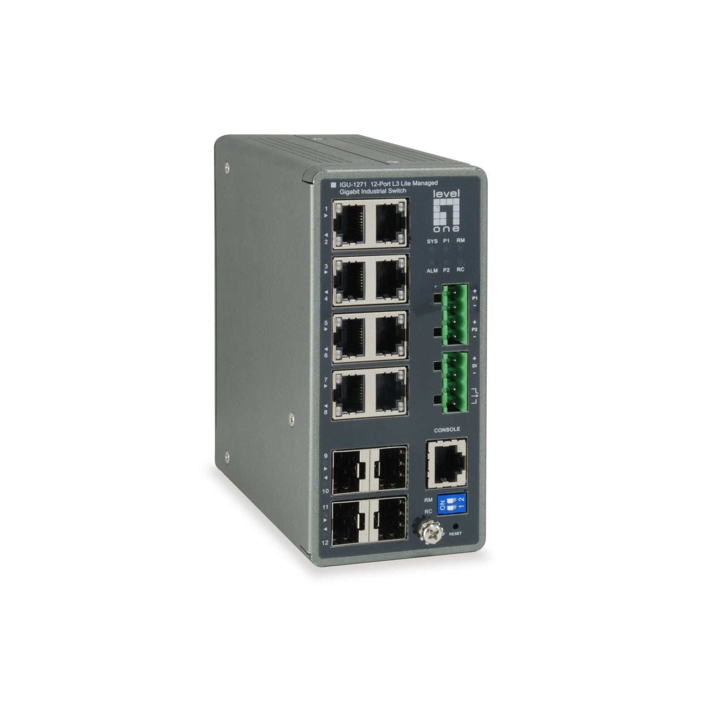 LevelOne IGU-1271 TURING 12-Port L3 Lite Gigabit Switch