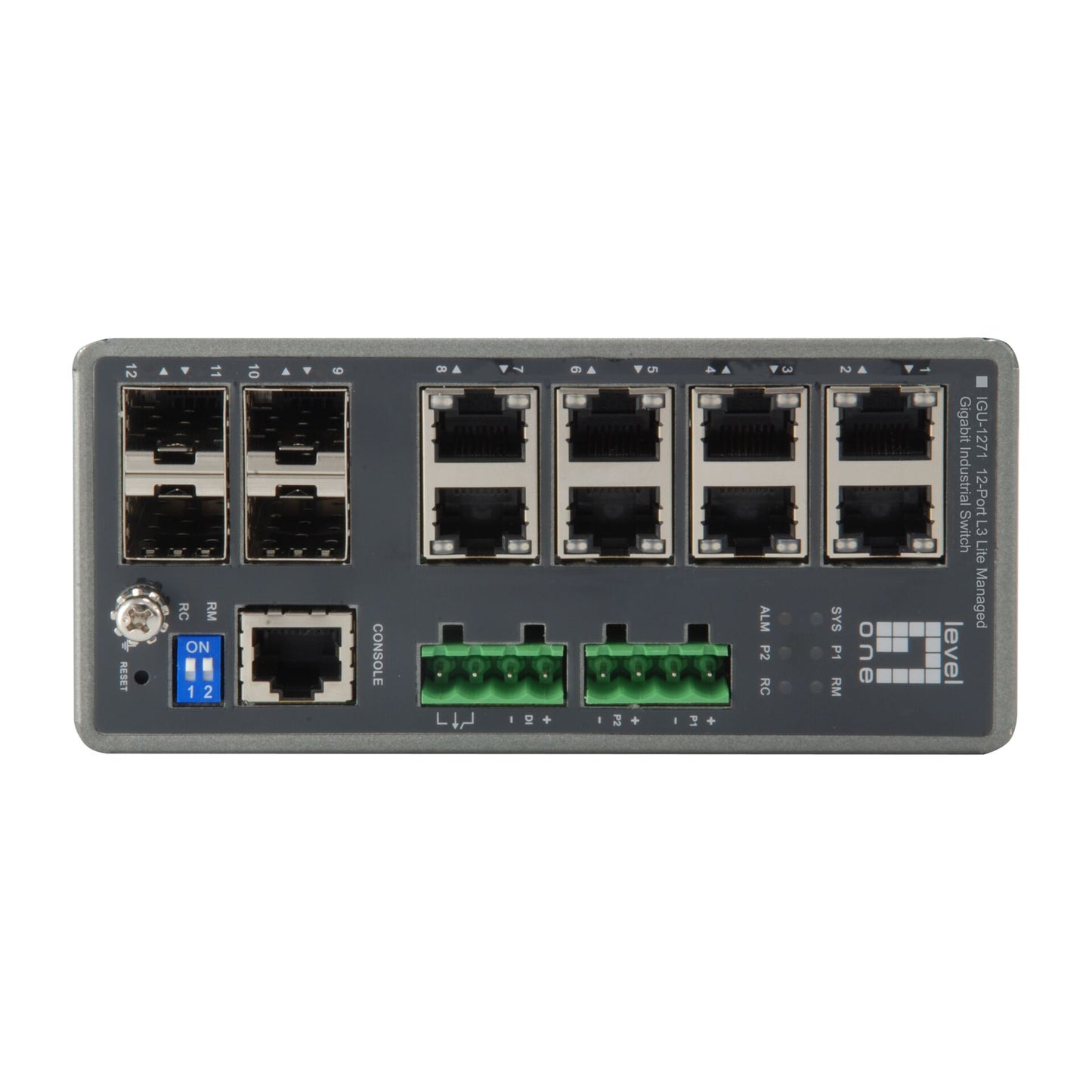 LevelOne IGU-1271 TURING 12-Port L3 Lite Gigabit Switch