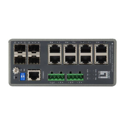 LevelOne IGU-1271 TURING 12-Port L3 Lite Gigabit Switch