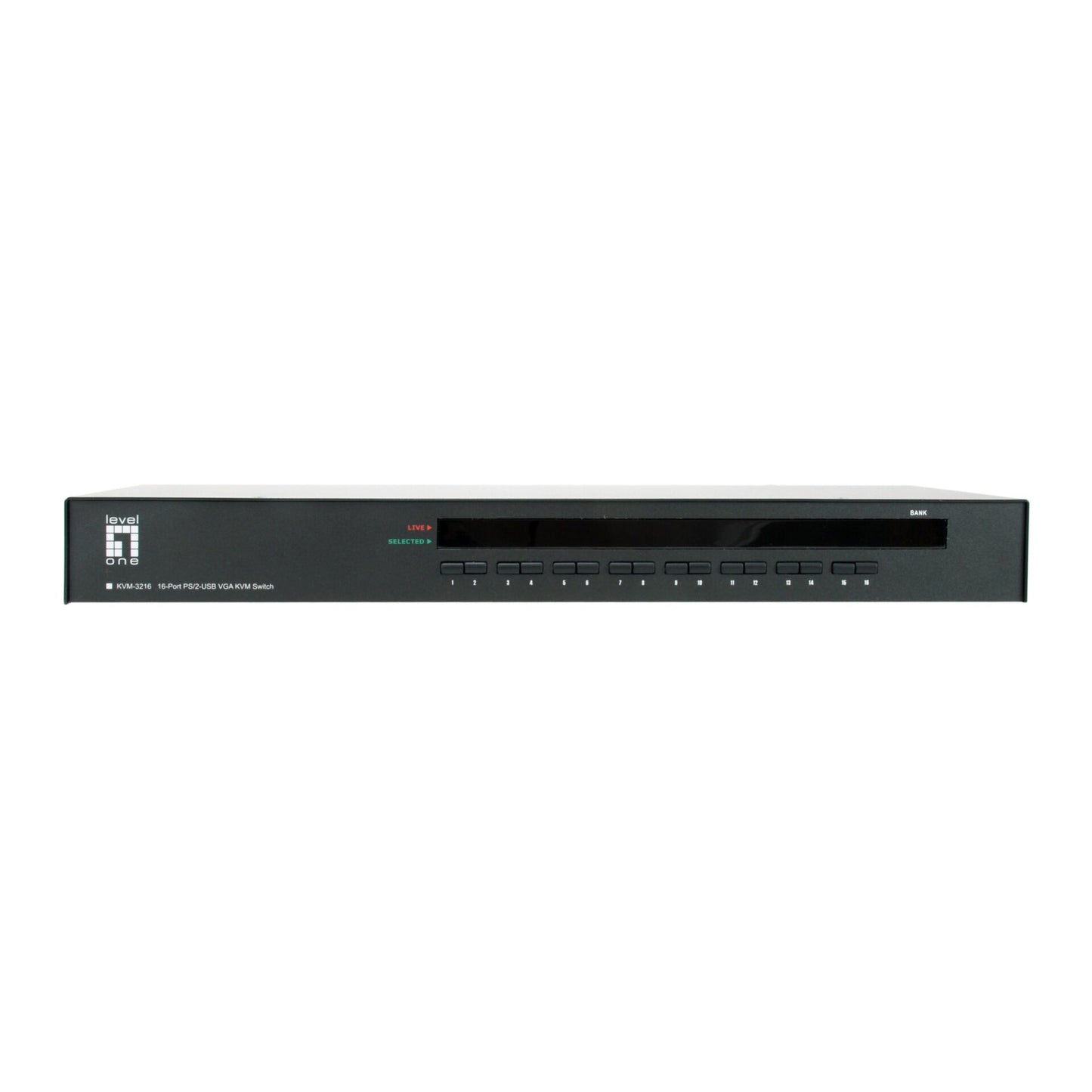 LevelOne KVM-3216 16 Port PS/2-USB VGA KVM