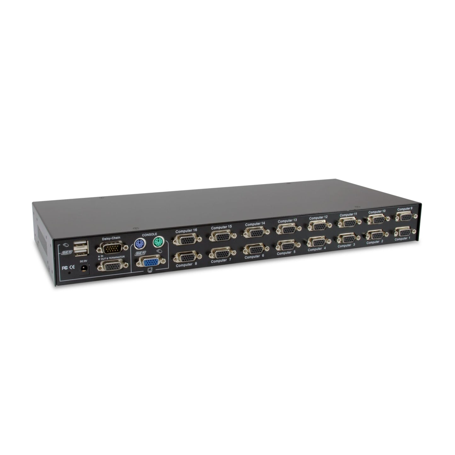 LevelOne KVM-3216 16 Port PS/2-USB VGA KVM