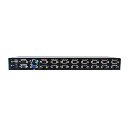 LevelOne KVM-3216 16 Port PS/2-USB VGA KVM