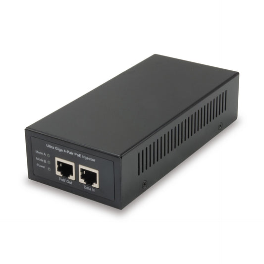 LevelOne POI-5001 Gigabit PoE Injector, 60W, 802.3