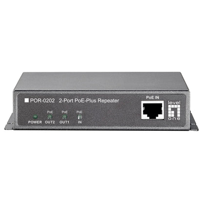LevelOne POR-0202 2-Port PoE-Repeater