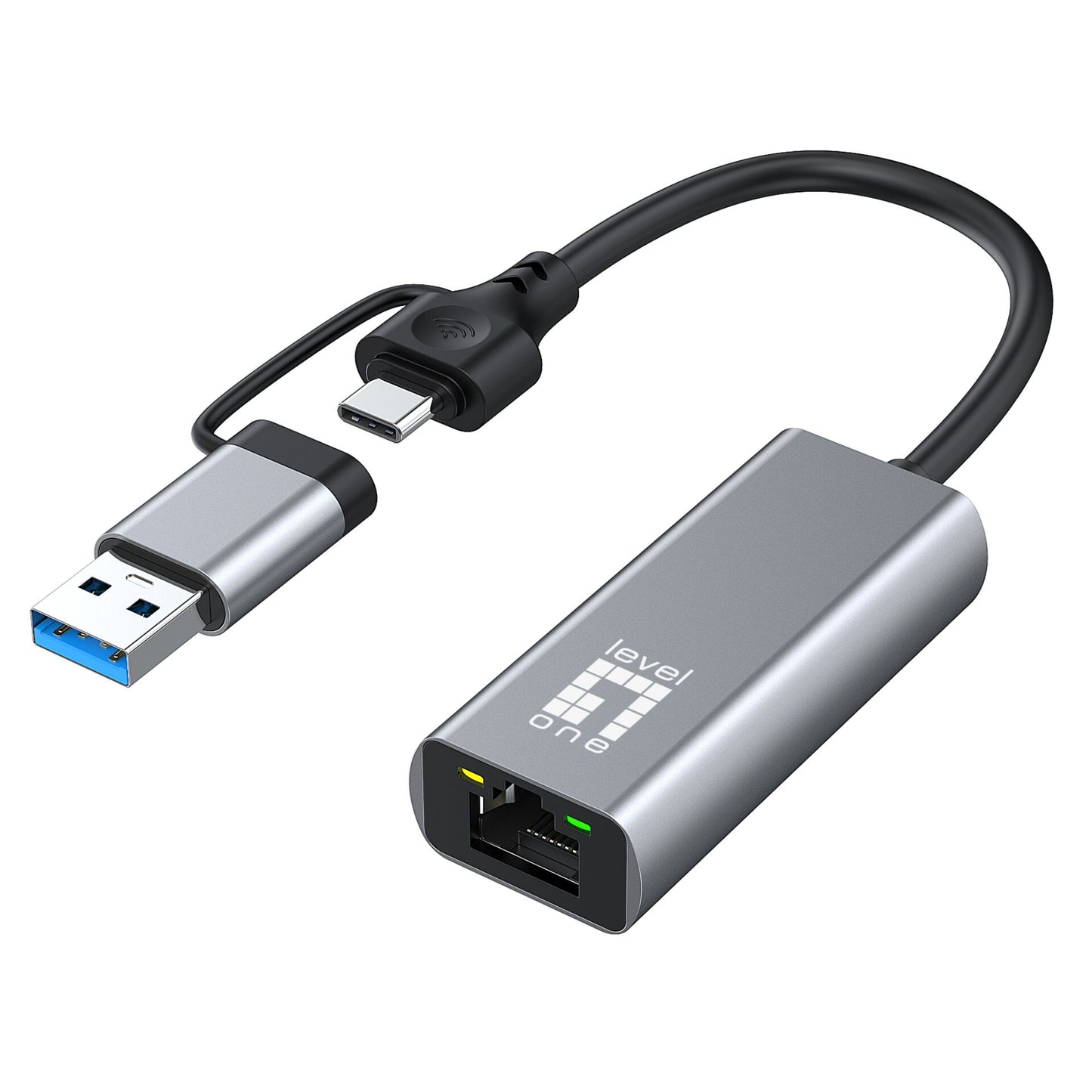 LevelOne USB-0423 2,5G USB-C/A Network Adapter