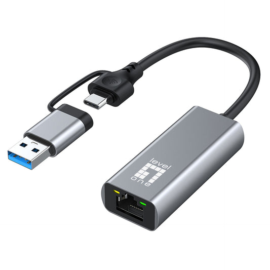 LevelOne USB-0423 2,5G USB-C/A Network Adapter