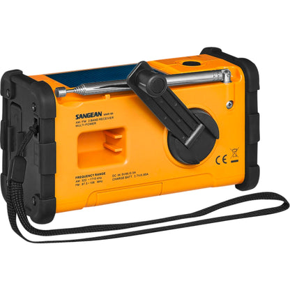Sangean MMR-88 (Survivor M8) yellow  Emergency/Crank/Solar