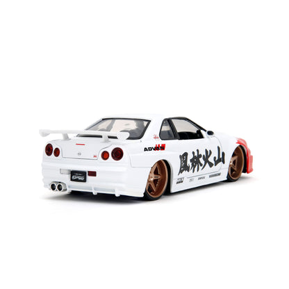 Jada Street Fighter Ryu 1:24 Nissan Skyline GTR     253255071