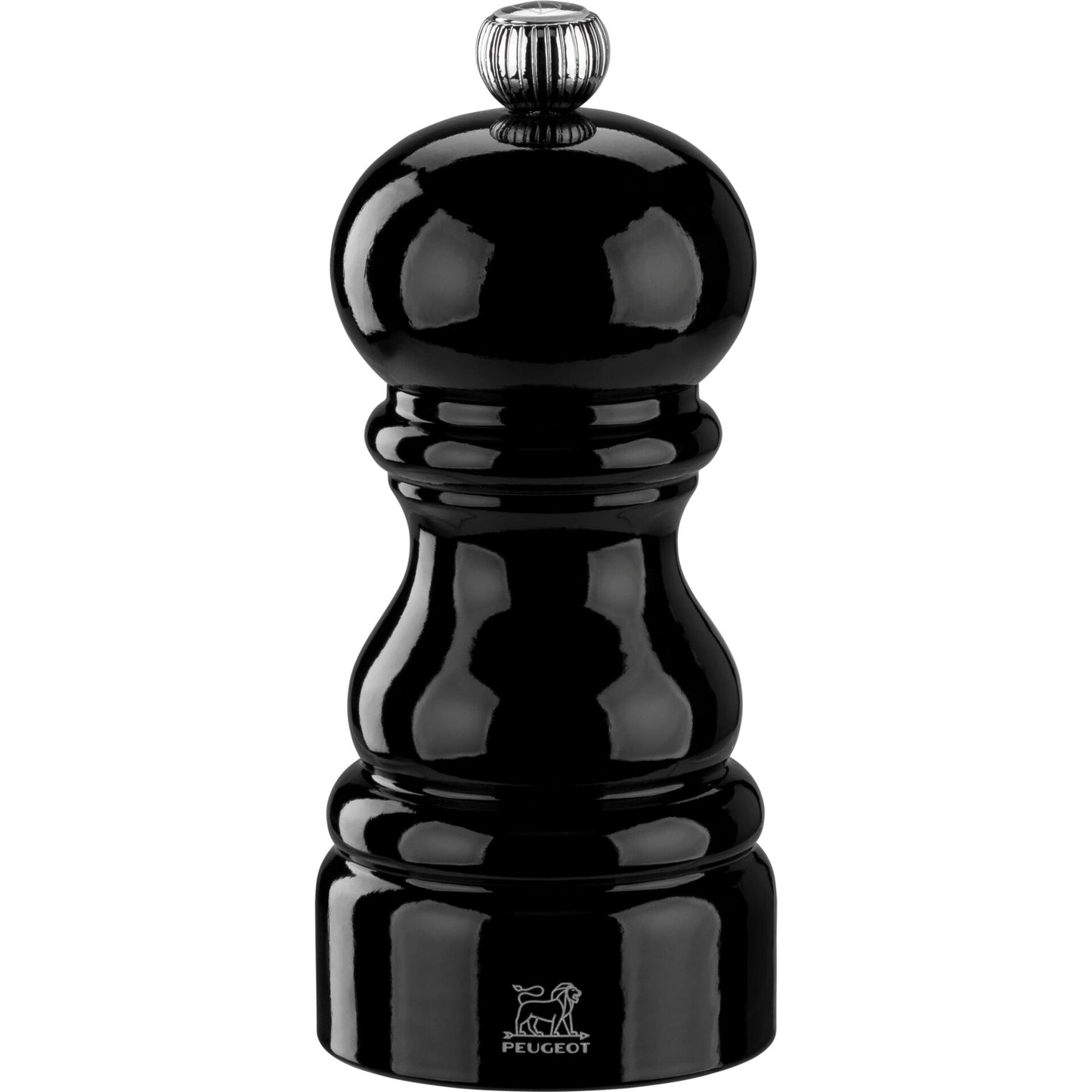 Peugeot Paris salt mill 12 cm beech wood black lacquered
