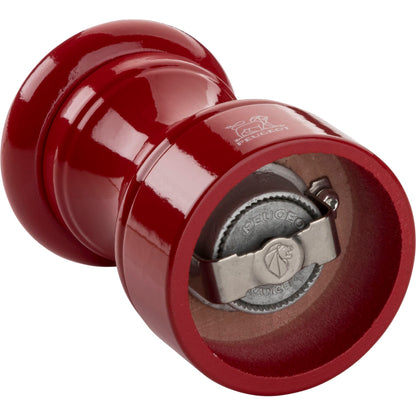 Peugeot Bistro pepper mill 10 cm passion red lacquered wood