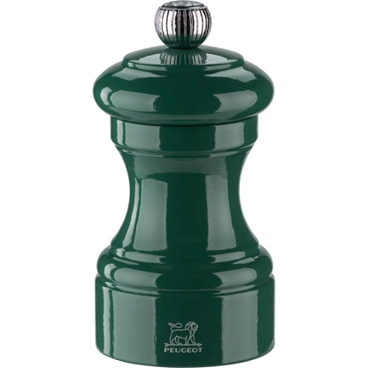Peugeot Bistro pepper mill 10cm forest green painted wood