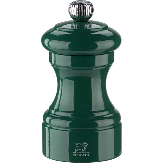 Peugeot Bistro pepper mill 10cm forest green painted wood