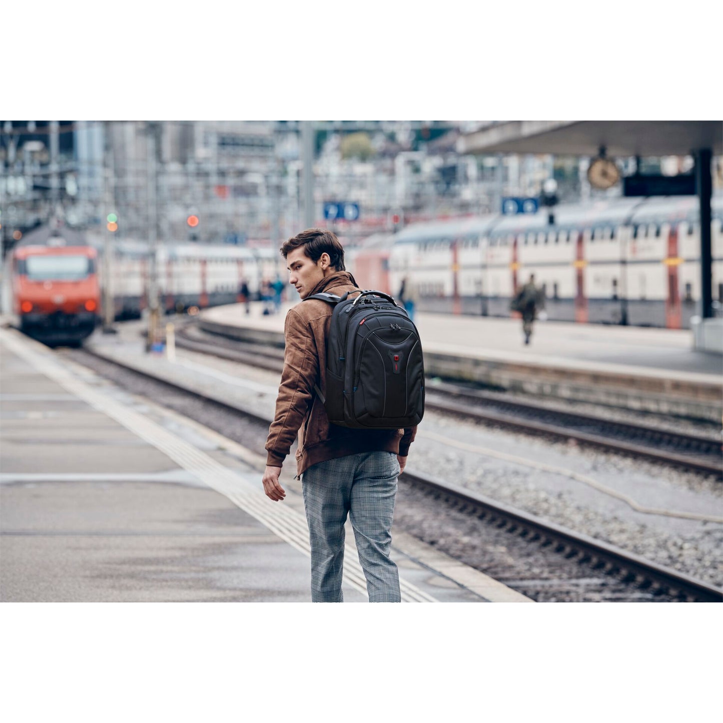 Wenger Carbon 17  up to 43,90 cm Laptop Backpack black