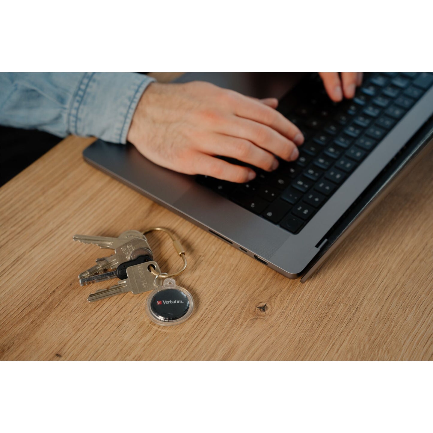 Verbatim My Finder Coin, schwarz Bluetooth Item Finder      32133