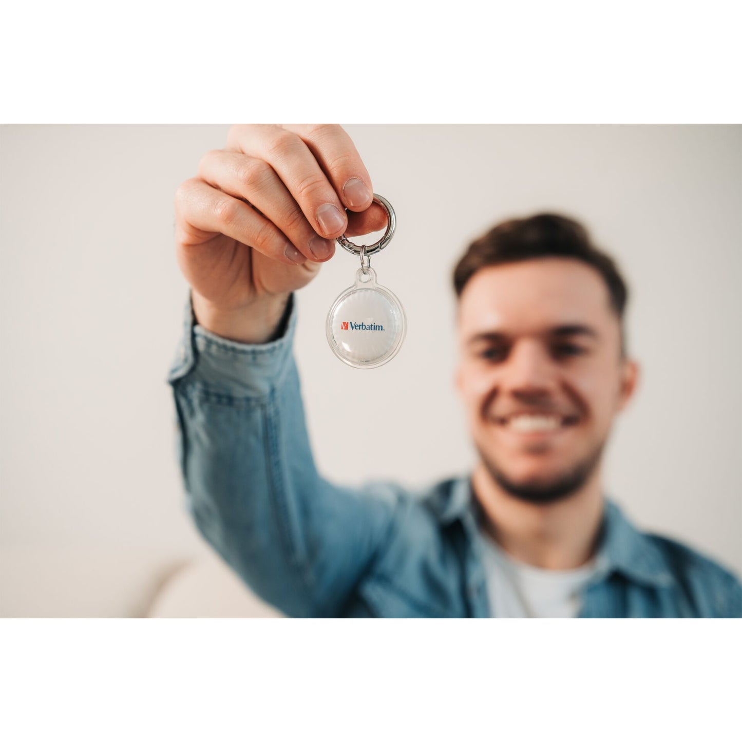 1x2 Verbatim My Finder Coin Bluetooth Item Finder s/w  32134