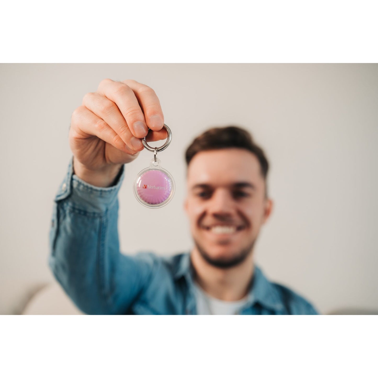 1x3 Verbatim My Finder Coin Bluetooth Item Find, s/w/p 32135