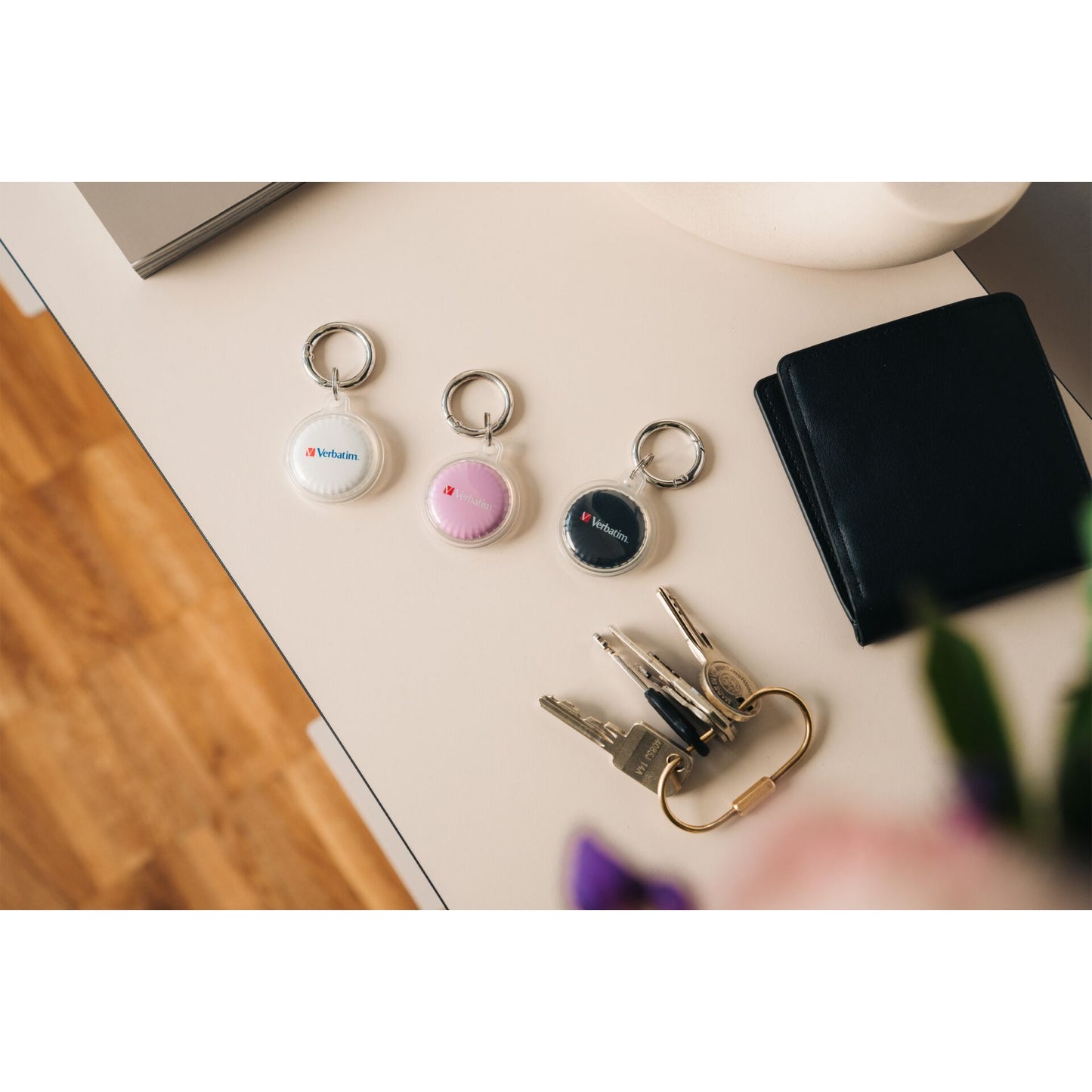 1x3 Verbatim My Finder Coin Bluetooth Item Find, s/w/p 32135