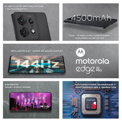 Motorola Edge50 Pro black beauty