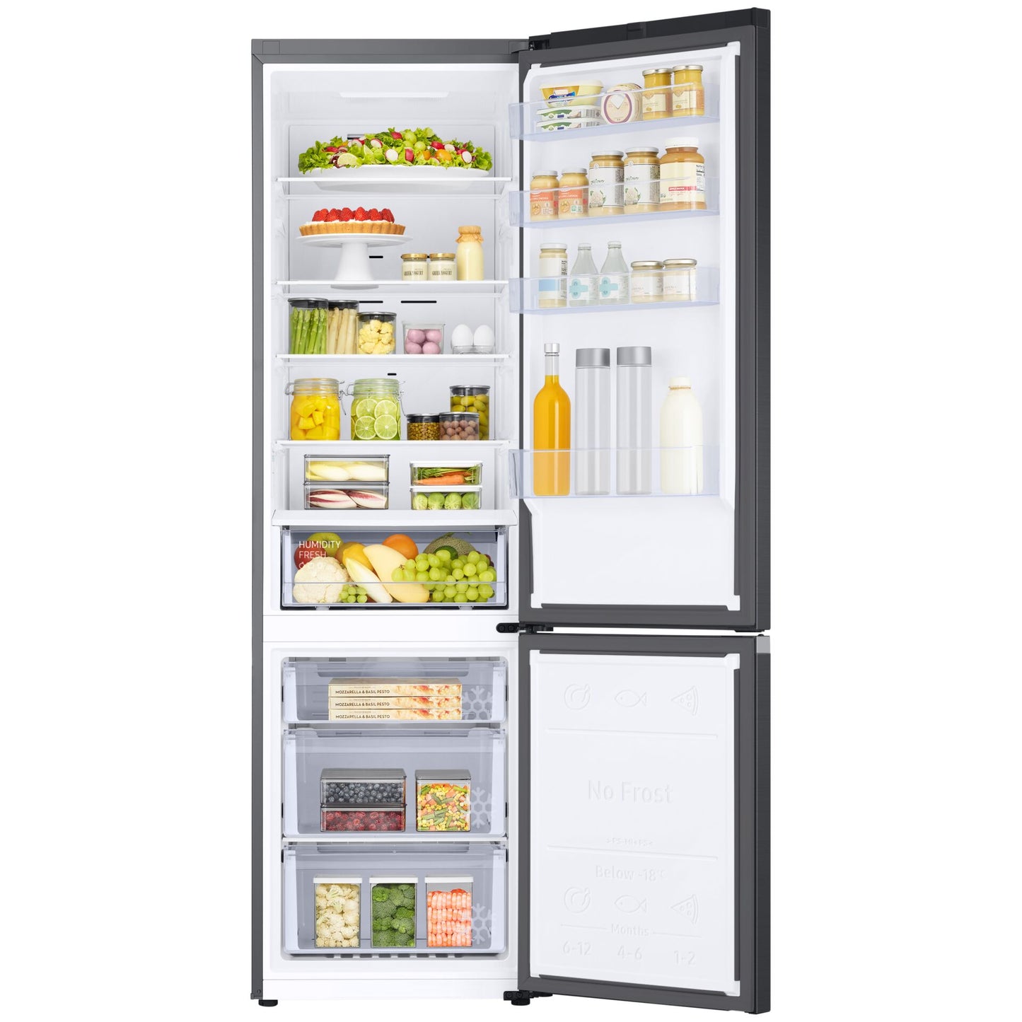 Samsung RL38C600CB1/EG Premium Black Steel, 203cm