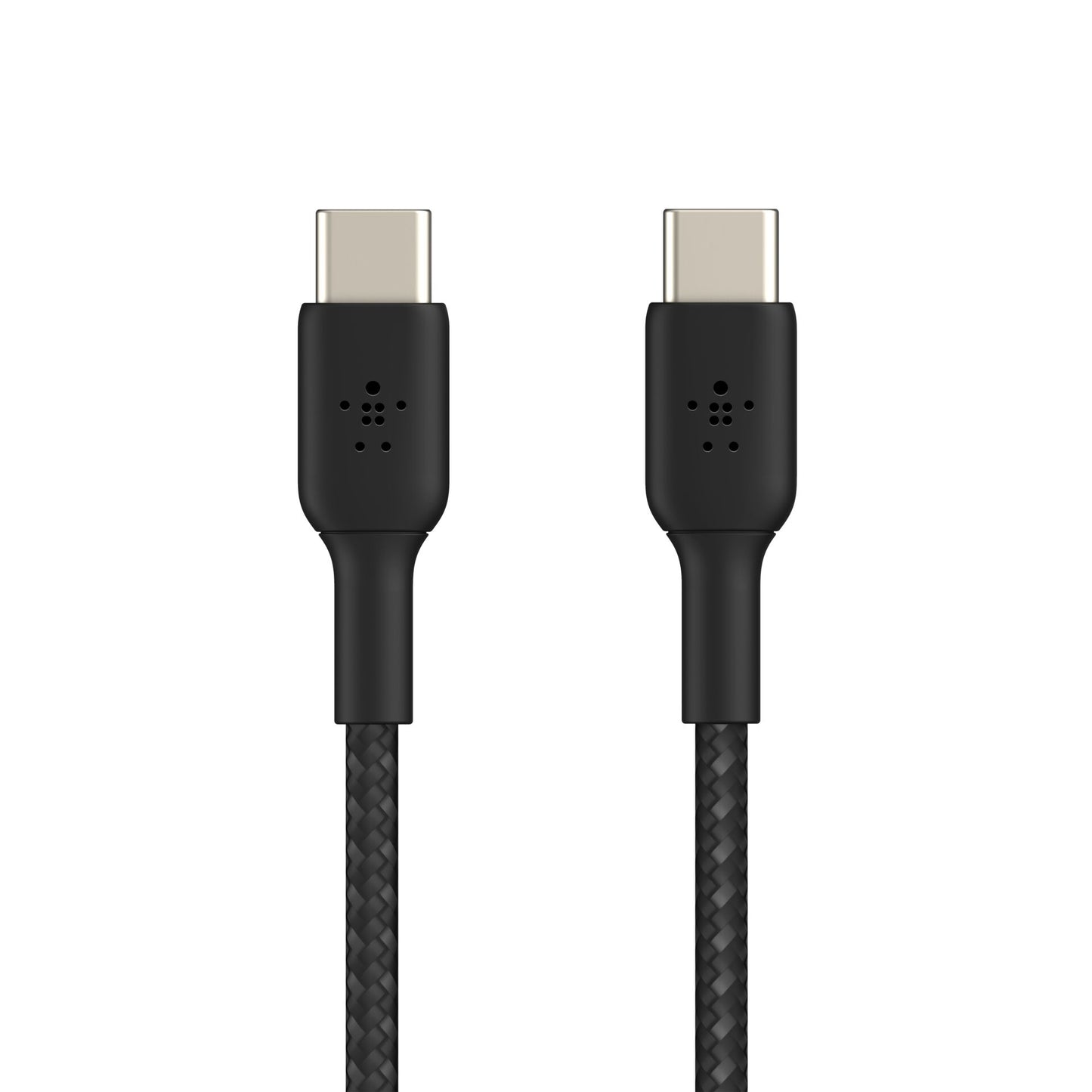 Belkin BOOST CHARGE braided Cab. USB-C/USB-C 15cm sw.CAB004BT0MBK