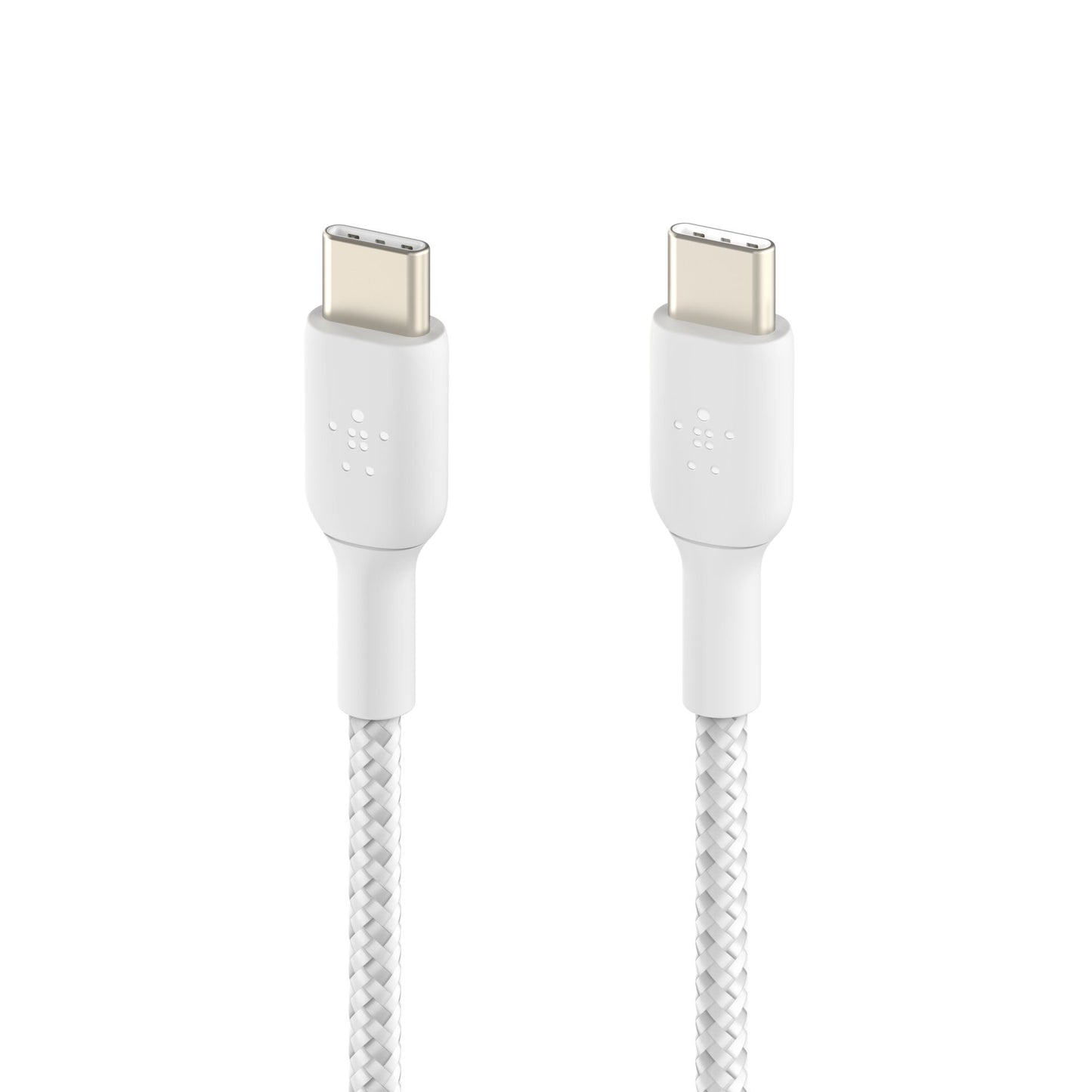 Belkin BOOST CHARGE braided Cab. USB-C/USB-C 2m whiteCAB004bt2MWH