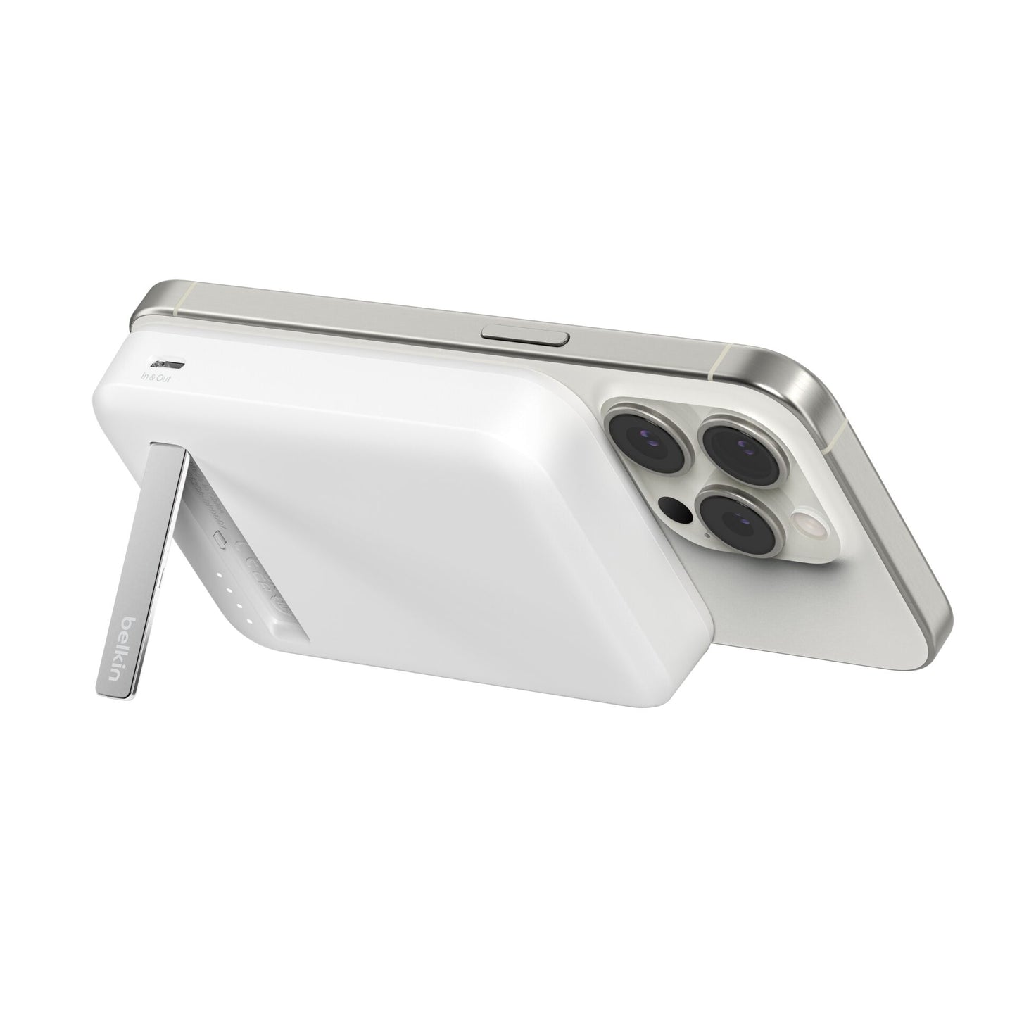 Belkin BOOST Charge Pro Magnet, Powerb.Qi2,15W,8K,ws. BPD007btWH