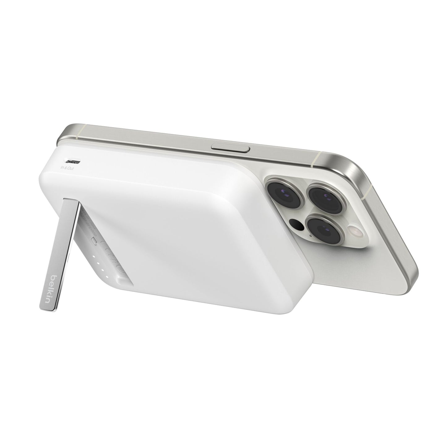 Belkin BOOST Charge Pro Magnet, Powerb.Qi2,15W,10K,ws.BPD008btWH