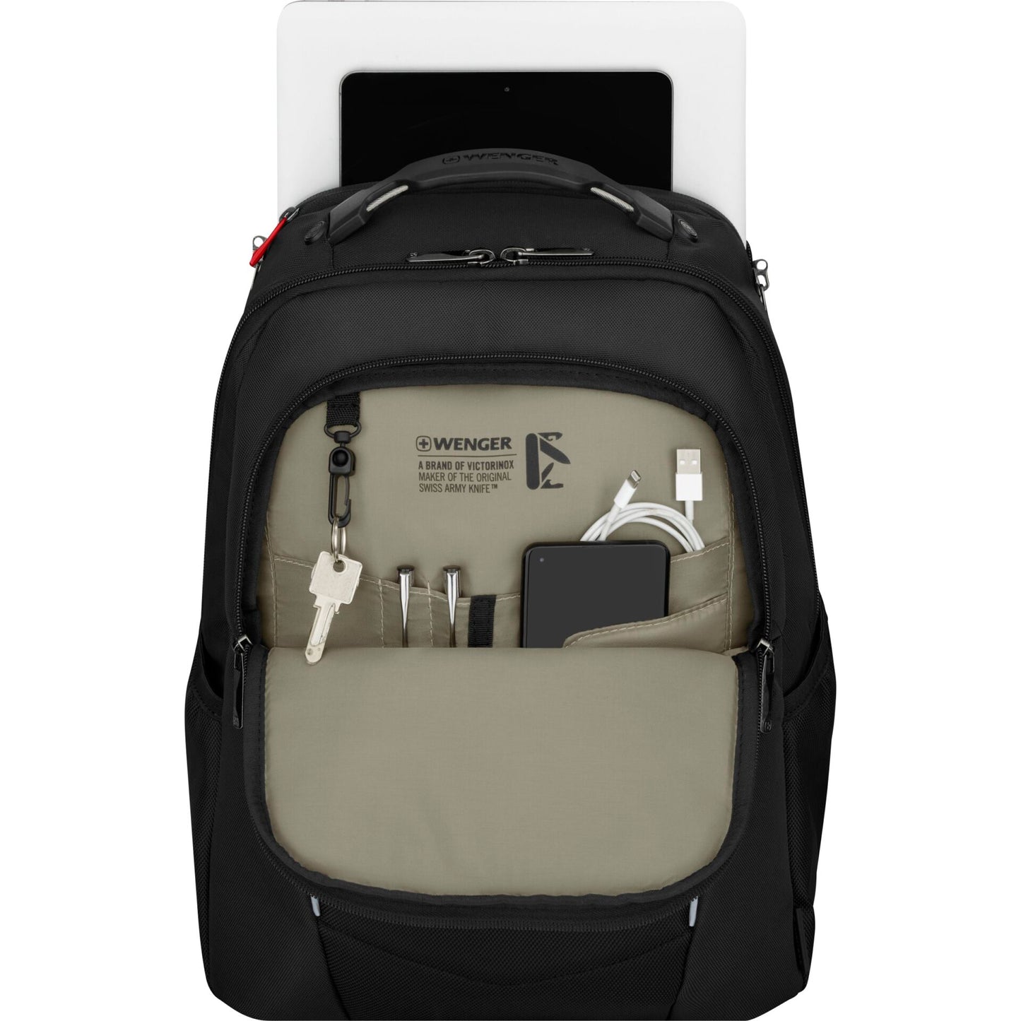 Wenger Altair 15.6  Laptop Rucksack mit Tablet-Fach Black