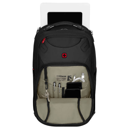 Wenger Cosmic 17  Laptop Rucksack mit Tablet-Fach Black