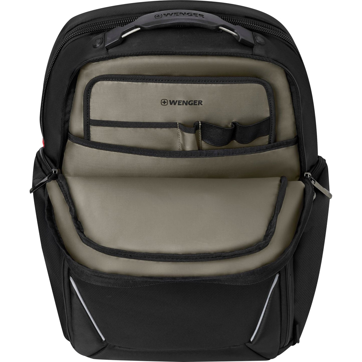 Wenger Meteor 17  Laptop Rucksack mit Tablet-Fach Black