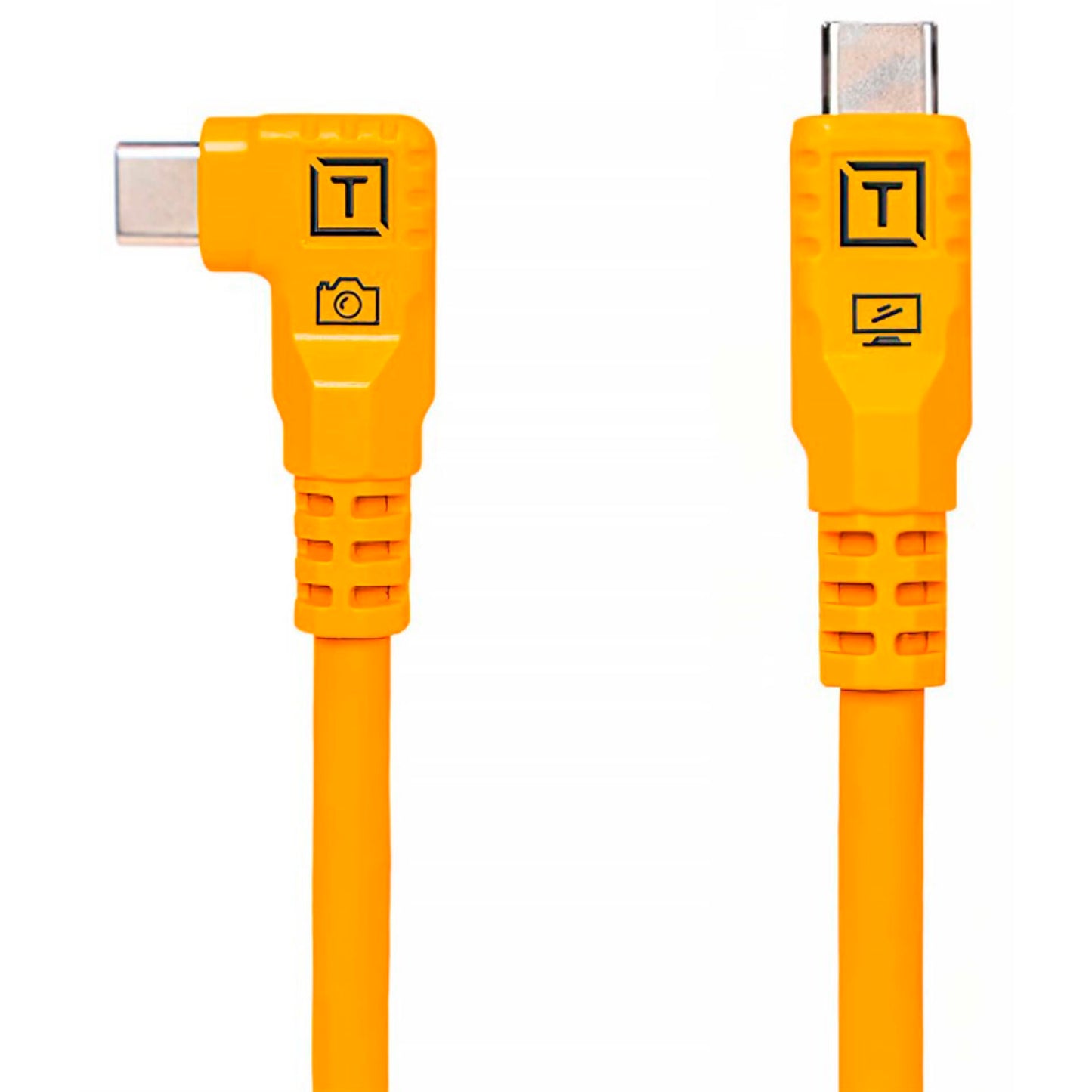 Tether Tools TetherPro USB-C auf USB-C rechter Winkel orange 9,4m
