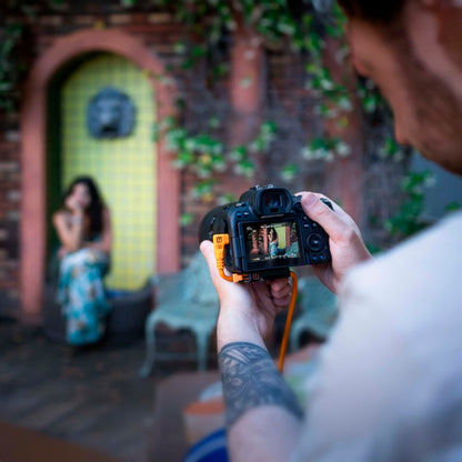 Tether Tools TetherPro USB-C auf USB-C rechter Winkel orange 9,4m