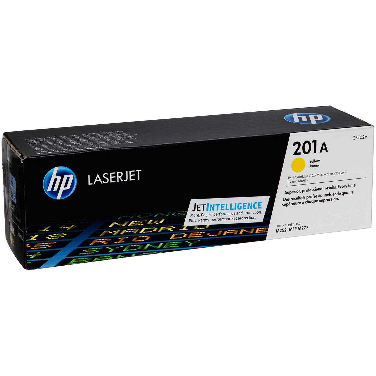 HP Toner CF 402 A yellow No. 201 A