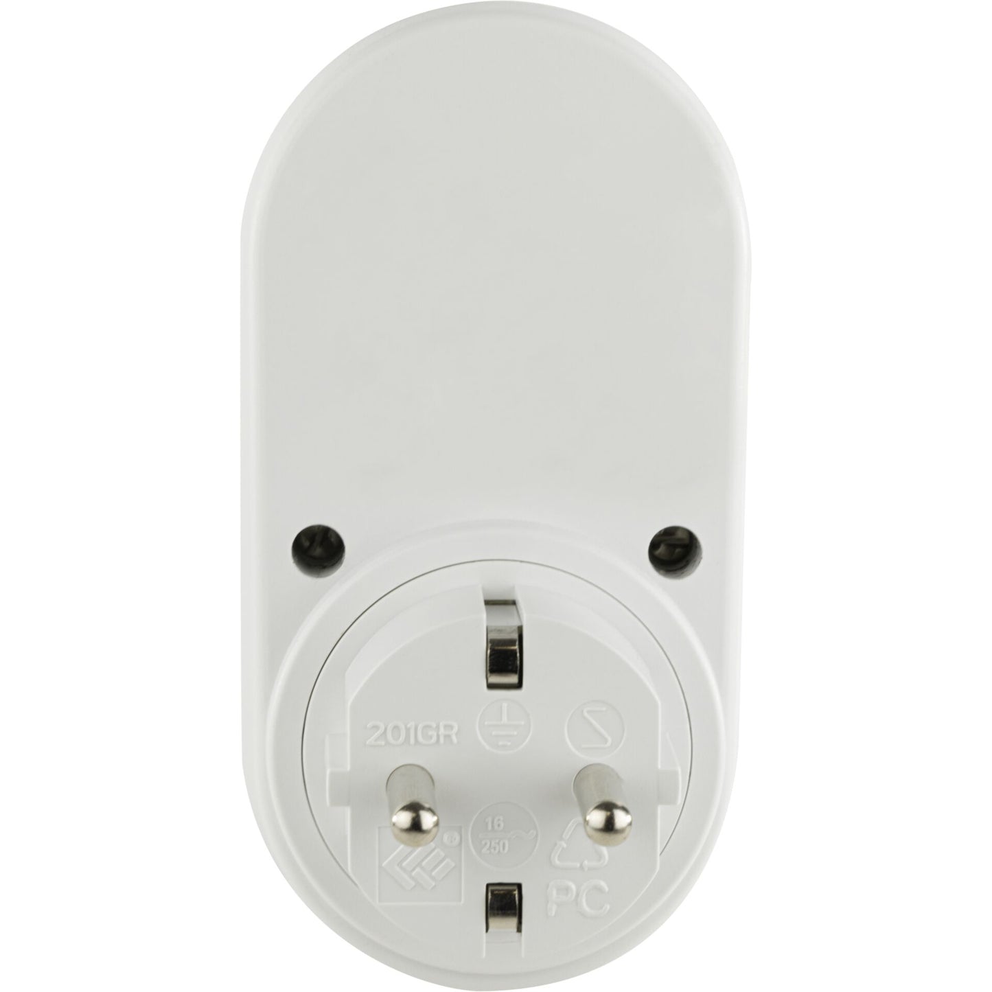 REV Adapter Plug with integr. LED-Dimmer,white EMD201 20270112