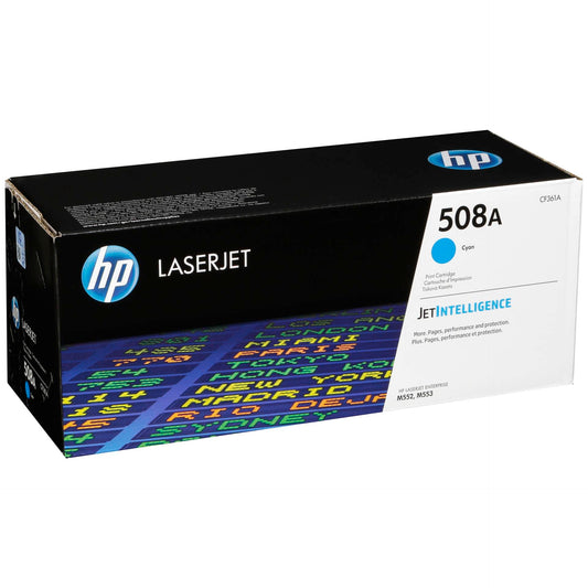 HP Toner CF 361 A cyan No. 508 A